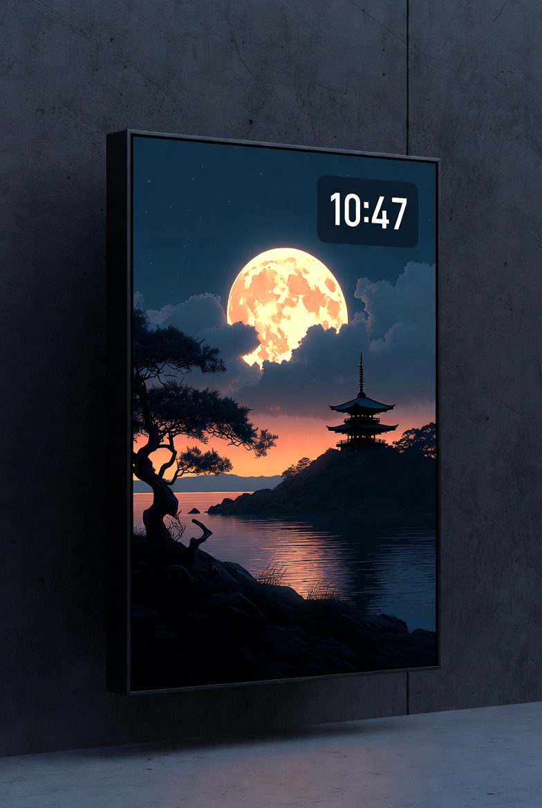 Thème Nuit - Lune japonaise